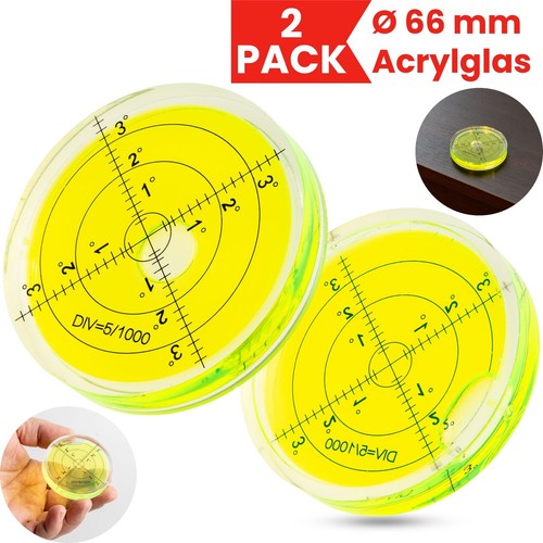 Runde libelle set 66mm - Ø,