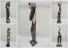 60 80 100 cm Holztiere Elefant