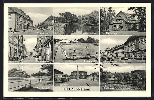 Ansichtskarte uelzen hann - uelzen, /hann