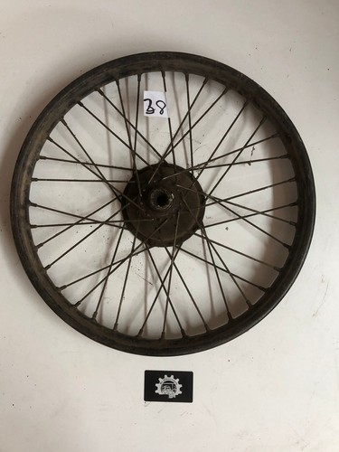 Oldtimer motorrad speichenrad - oldtimer,