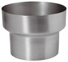 ?Zink Reduzier-Steckmuffe für Regenfallrohre * 6 Größen zur Auswahl ✅ NEUWARE