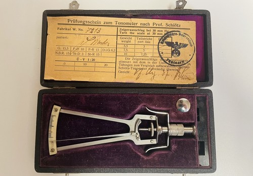 Reich schiotz tonometer - schiotz,