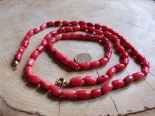 Koralle Set Armband + Kette