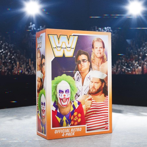 Wwe retro pack wwf - pack, hasbro
