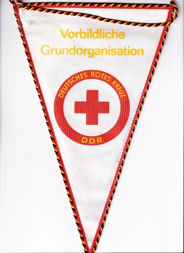 Ddr wimpel auszeichnun drk - ddr,