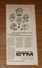 Seltene Werbung CTM Computer +