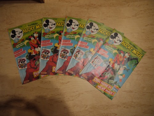 Micky maus comic hefte aus - 5,