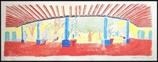 David Hockney Lithographie