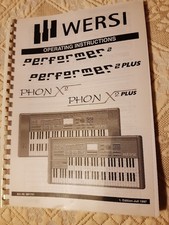 WERSI, Bedienungsanleitung