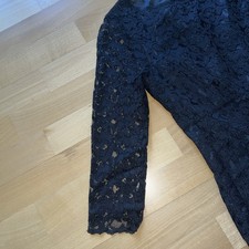 Singh S Madan, Spitzenkleid Gr. 36, schwarz, gefüttert