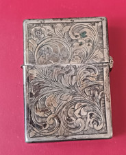 Altes Silberfeuerzeug Jugendstil Punzierung 800