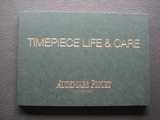 Audemars Piguet Timepiece Life & Care Booklet, Neu, Sprache:  Deutsch