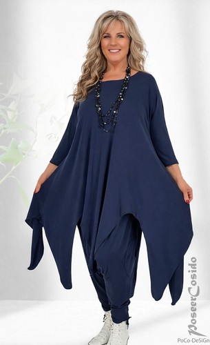 Lagenlook tunika long shirt - long,