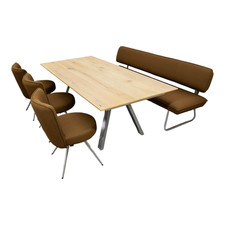 Venjakob Essgruppe Tisch ET159 Platte Furniert Eiche Rustico Hell Geölt 