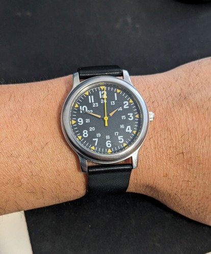 36mm military field - field, watch