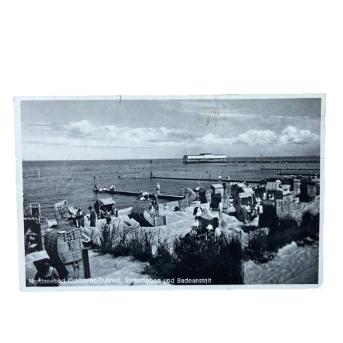 Postkarte cuxhaven duhnen - cuxhaven,