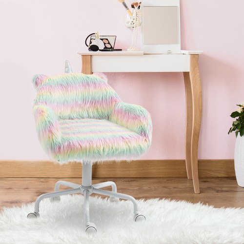 Flauschiger schreibtischstuhl - flauschiger,