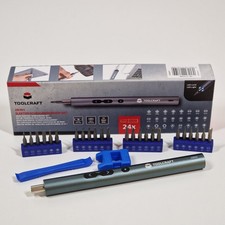 Toolcraft Akku-Stabschrauber 3.7 V LiPo Elektro-Schraubendreher Set DEFEKT!