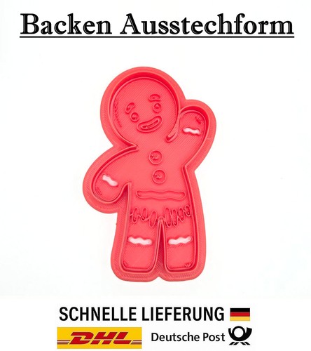 Pfefferkuchenmann - 1x,