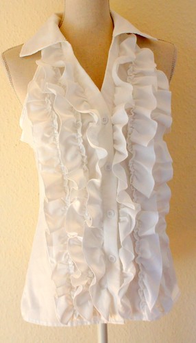 Bluse ärmellos 36 38 - s,