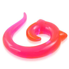 Ohr Piercing G-7 mm Acryl Dehnungsstab Spiral Expander Taper Stretcher y-quv009