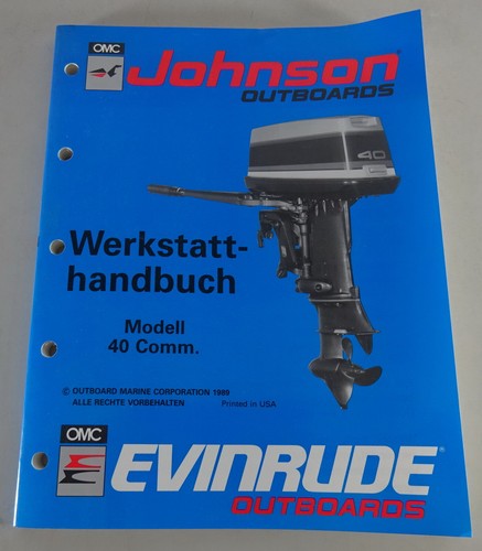Werkstatthandbuch johnson - johnson, /