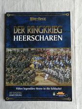 GW Herr der Ringe Tabletop - Hardcover Regelbuch der Ringkrieg Heerscharen (2009
