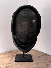 Antike Fechtmaske – ca. 1920–1940, Leder & Draht, Sammlerstück