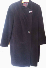 Damen  Mantel  gefüttert Gr. 44  Mohair-Wolle-Mix