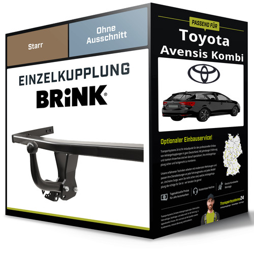 Starre anhängerkupplung für - starre,