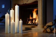 Kaminkerze Windlicht Gartenkerze Ø20x8cm RAL Qualität/von Kerzen Wiedemann Top