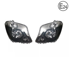 2x Frontscheinwerfer Halogen L+R Scheinwerfer passend für Mercedes Sprinter W906