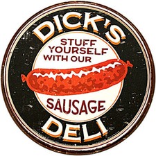 * Grill Imbiss Werbung Deko