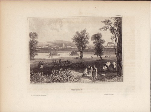 Original stahlstich 1850 - stahlstich.,