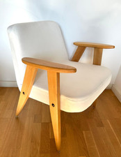 366 CHIEROWSKI SESSEL VINTAGE ARMCHAIR 60er JAHRE POLAND RENOVIERT ORIGINAL 60s