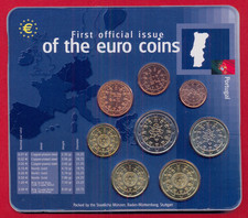 Portugal  Euro-KMS im Blister