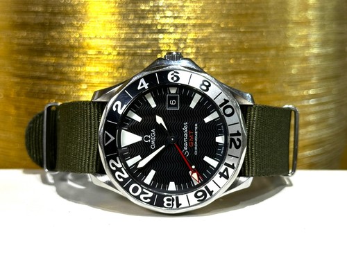 Omega seamaster jahre gmt - omega,