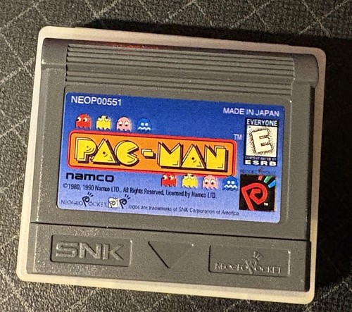 Pac man english neo geo - pac-man,
