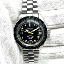 Diver SQUALE Medium Asymmetrisch 20 ATM Norma Automatic Swiss Bachelite ETA 2472
