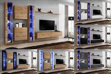 Anbauwand Wohnwand Schrankwand