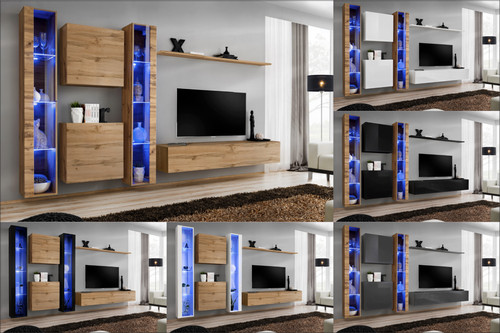 Anbauwand wohnwand schrankwand - anbauwand,