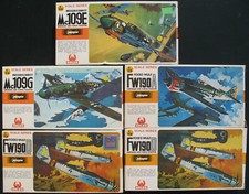 5x HASEGAWA - Me-109 G + E und