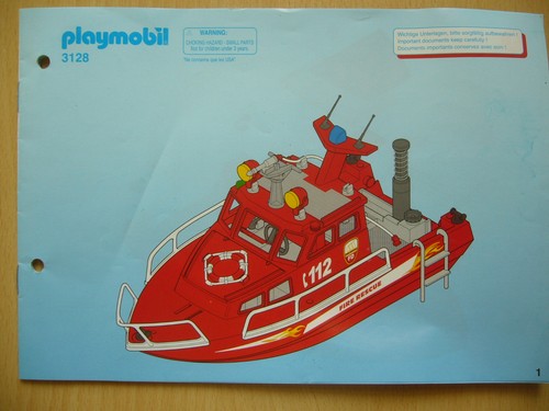 Bauanleitung playmobil 3128 - bauanleitung, 3128"