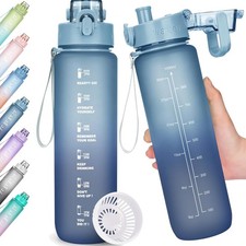 Trinkflasche Wasserflasche BPA-Frei Sportflasche 1l, auslaufsicher, Motiv, Fi...
