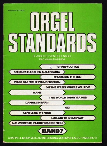 Orgel standards band für 2 - band,