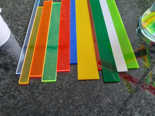 Led blende leiste plexiglas - blende,