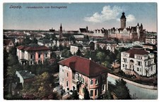 alte Ak Leipzig, Ortsansicht