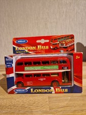 Welly London Bus original Verpackung Pull Back