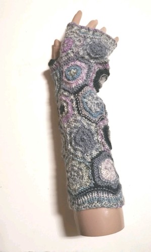 Armstulpen handgestrickt - armstulpen,