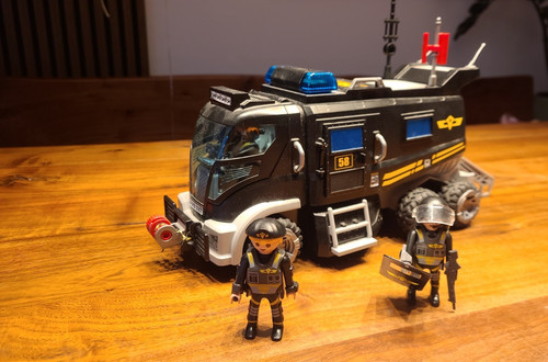 Playmobil 9360 sek truck mit - -, sek-truck